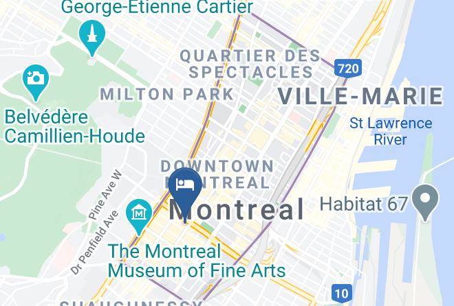 Montreal - Holland Hotel By Simplissimmo Maps