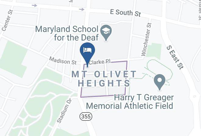 Frederick - Hollerstown Hill Bed And Breakfast Maps