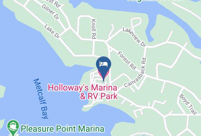 San Bernardino - Holloway's Marina & Rv Park Maps