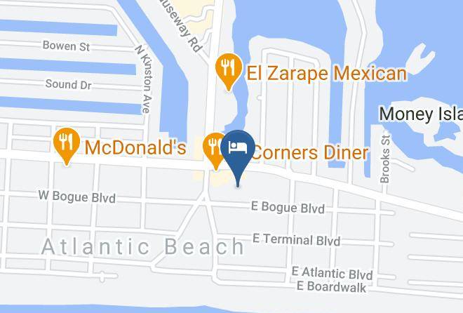 Hollowell's Motel Map