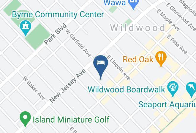 Cape May - Holly Beach Hotel Maps
