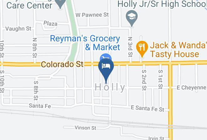 Holly Inn Suites Map