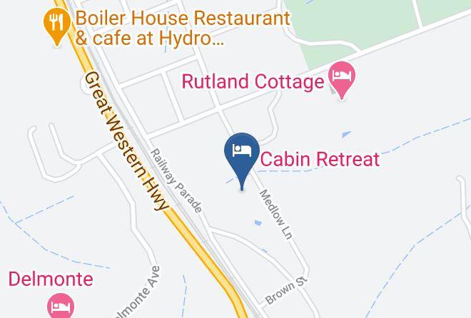 Blue Mountains - Holly Lodge Maps
