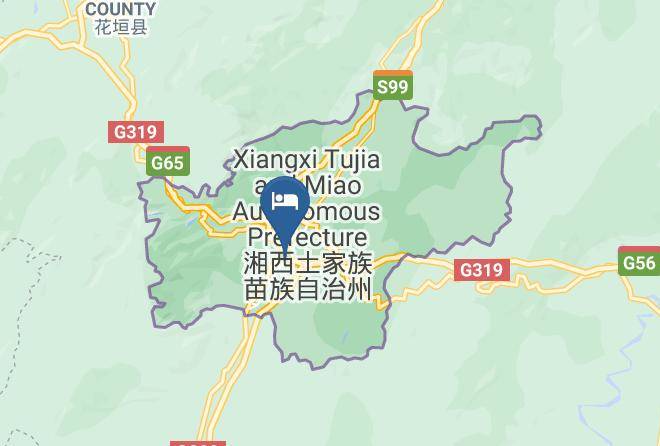 Xiangxi Aut Prefecture - Hollyear Hotel Jianqiang Jishou Maps