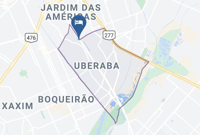 Curitiba - Hollyster Hotel Maps