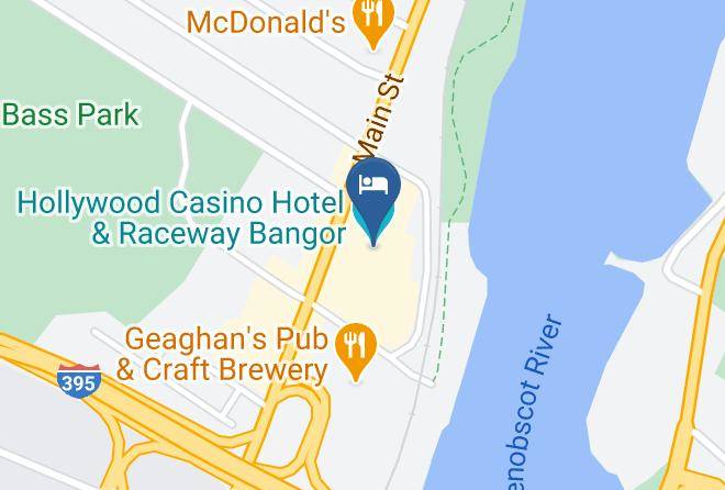 Penobscot - Hollywood Casino Hotel & Raceway Bangor Maps