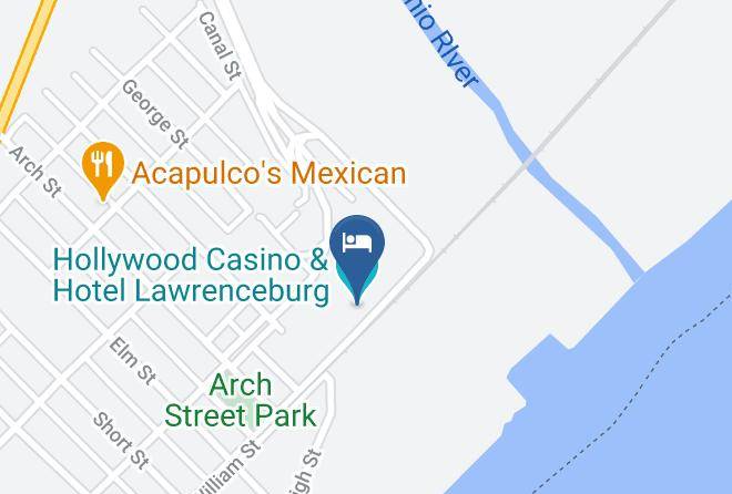 Dearborn - Hollywood Casino & Hotel Lawrenceburg Maps