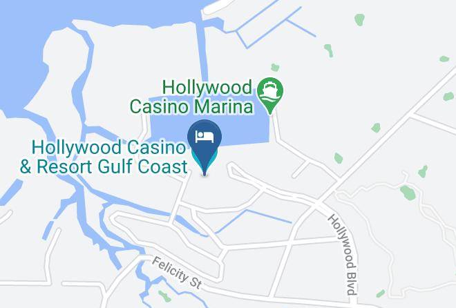 Hollywood Casino Gulf Coast Map