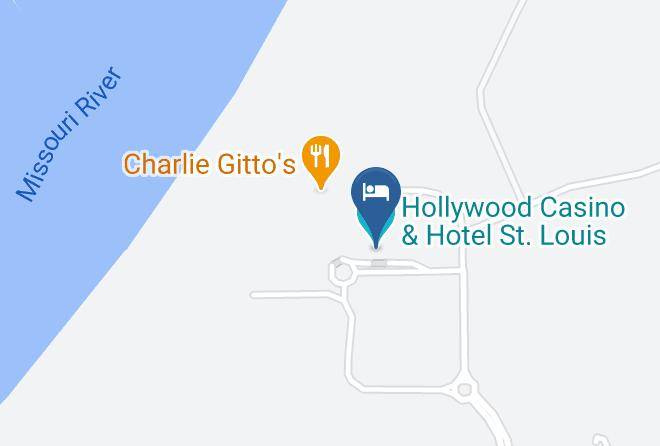 St Louis - Hollywood Casino & Hotel St Louis Maps