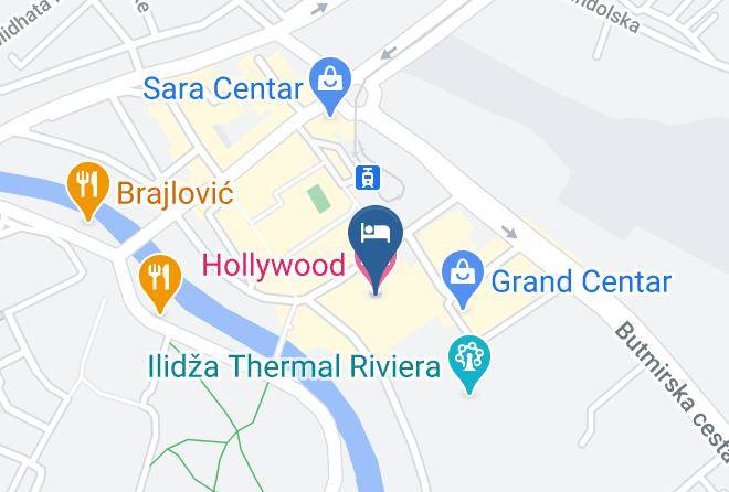 Hollywood Hotel Map