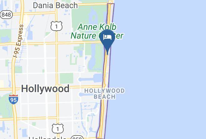 Broward - Hollywood Beach Marriott Maps
