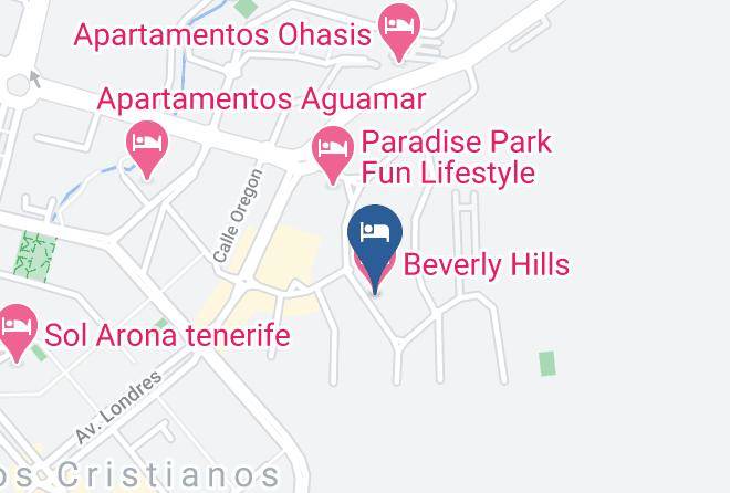 Santa Cruz De Tenerife - Beverly Hills Maps
