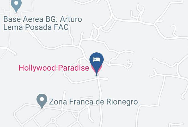 Rio Negro - Hollywood Paradise Hotel Maps