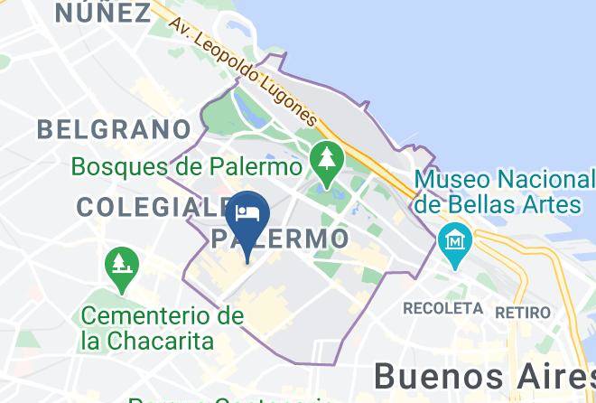 Buenos Aires - Hollywood Suites & Lofts Maps