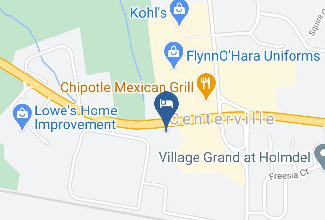 Monmouth - Holmdel Motor Inn Maps
