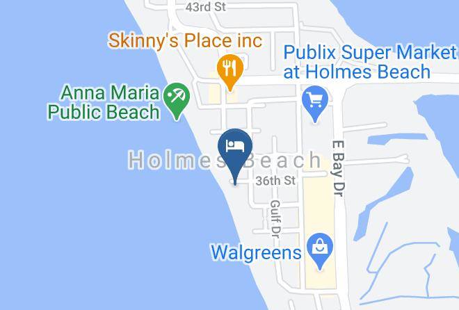 Manatee - Holmes Beach Maps