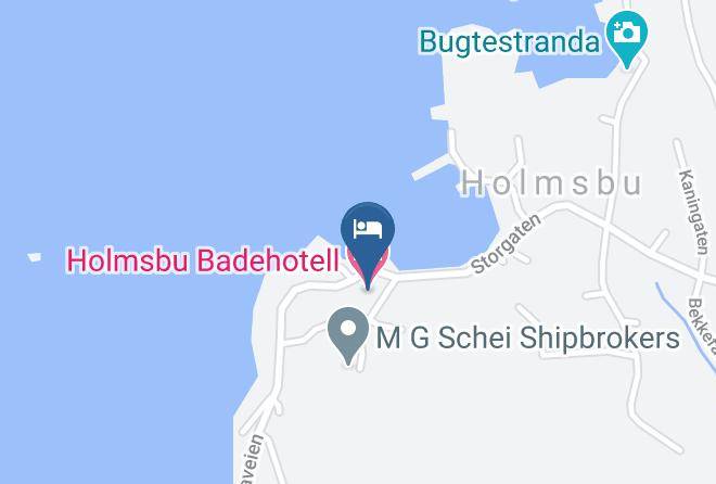 Holmsbu Badehotell Map
