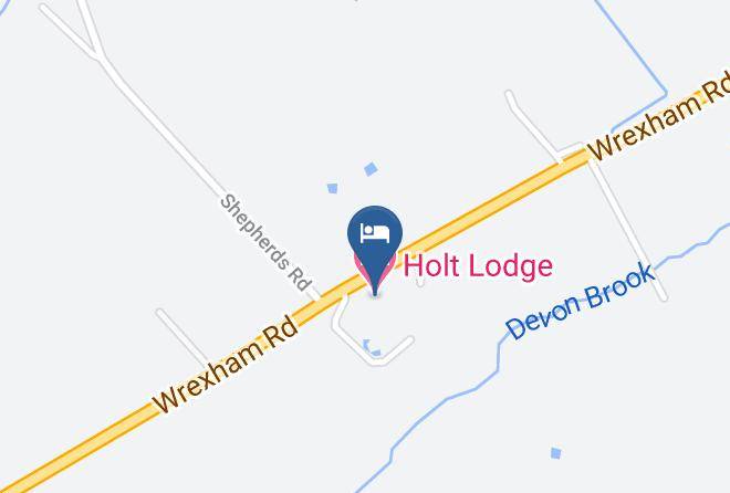 Wrexham - Holt Lodge Hotel Maps