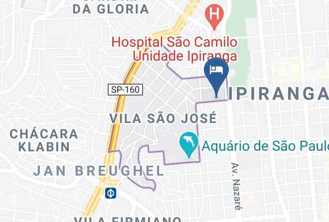 Sao Paulo Ipiranga - Eventos & Hospedagem Sagrada Familia Maps