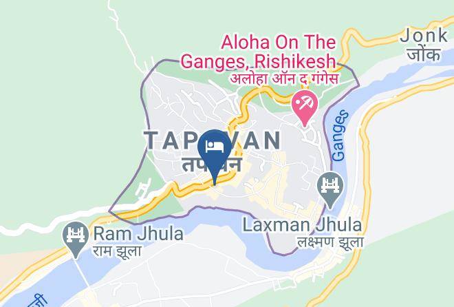 Rishikesh - Holy River Hotel Maps