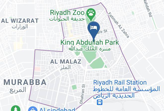 Riyadh - Holyday Inn Maps
