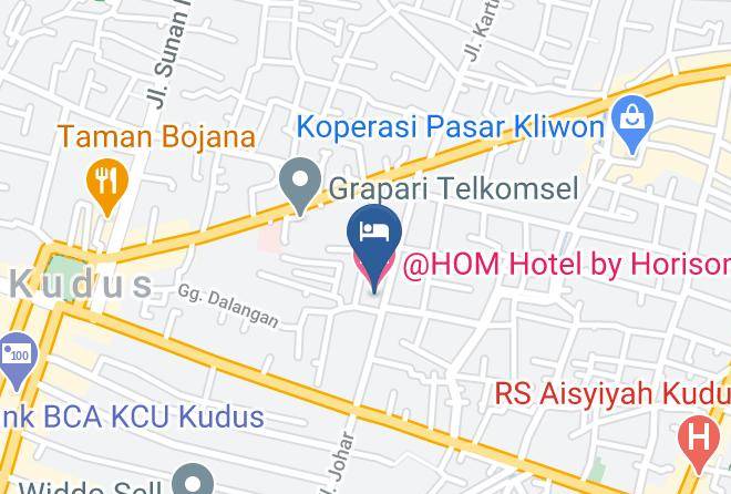 Kudus Regency - Hom Hotel By Horison Maps