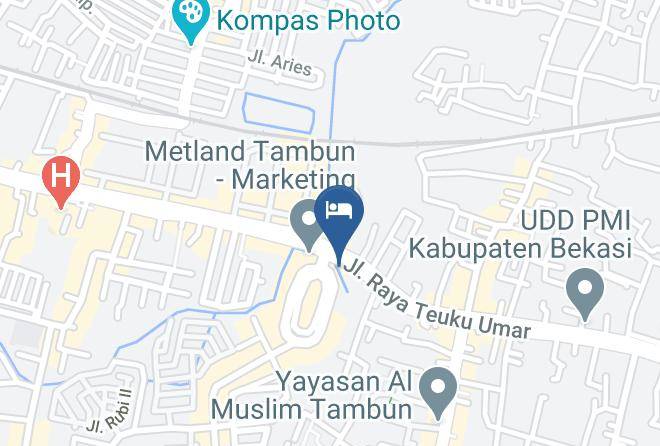 Bekasi Regency - Hom Premiere Tambun Maps
