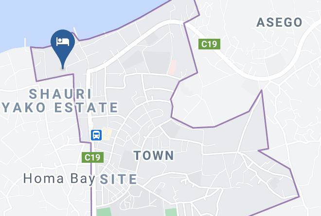 Homa Bay - Homa Bay Tourist Hotel Maps