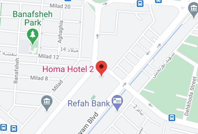 Homa Hotel 2 Map