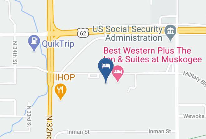 Muskogee - Home 2 Suites By Hilton Muskogee Maps