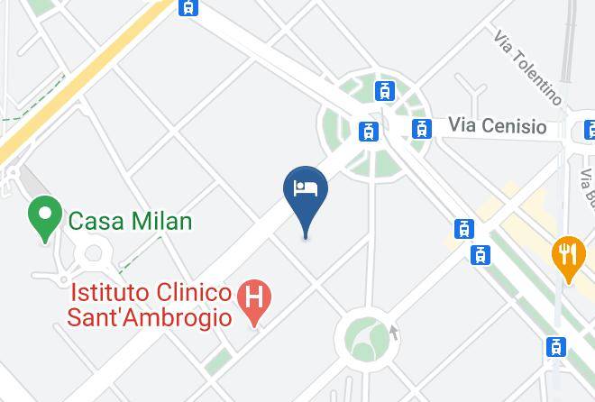 Home At Hotel Citylife Colonna Map