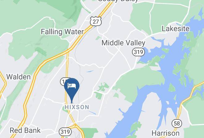Hamilton - Homeaway Extended Stay Studios Maps