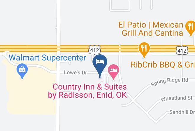 Garfield - Home Away Kitchen Suites Maps