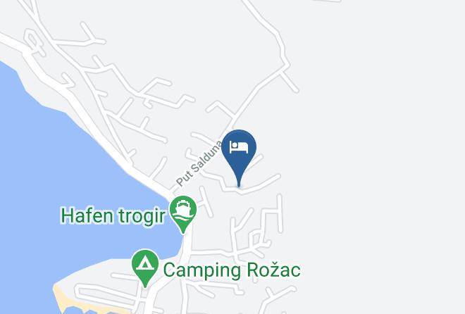 Trogir - Home By The Sea Maps