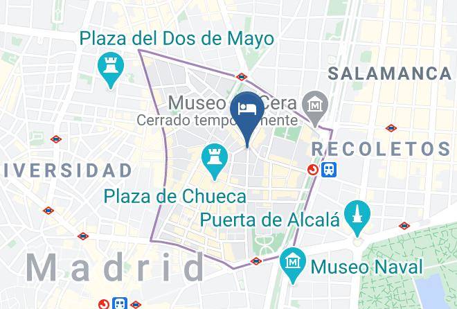 Madrid - Home Club Barquillo Maps