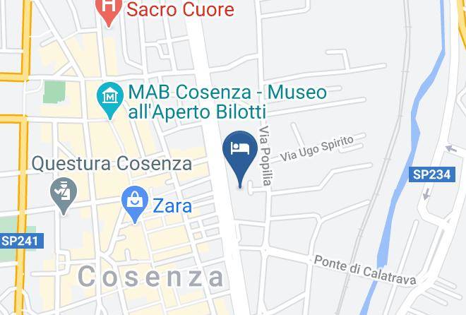 Cosenza - Home Club Suite Hotel Maps