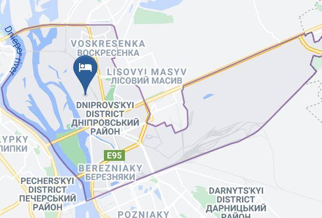Kyiv - Home Comfort Hotel Maps