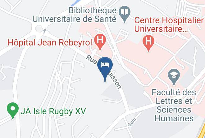 Haute Vienne - Hotel Des Familles Home Du Buisson Maps