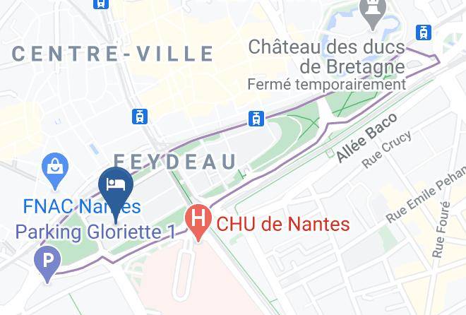 Loire Atlantique - Home From Home In Nantes Maps