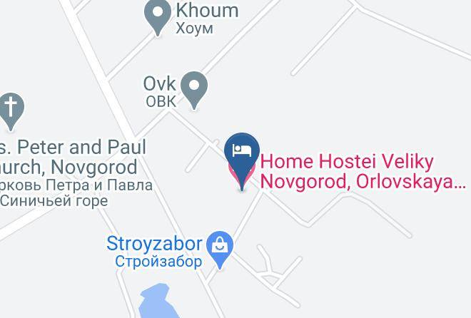 Velikiy Novgorod - Home Hostei Veliky Novgorod Orlovskaya Street 6 Building 1 Maps