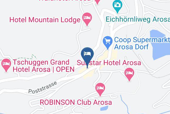Plessur - Home Hotel Arosa Maps