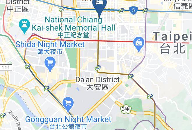 Da An District - Home Hotel Da An Maps
