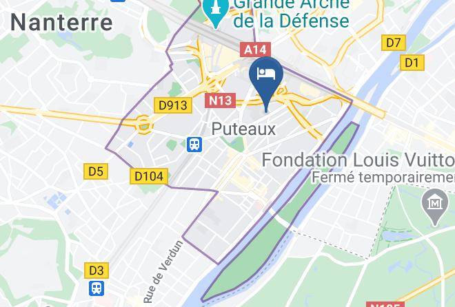 Hauts De Seine - Home In La Defense Maps
