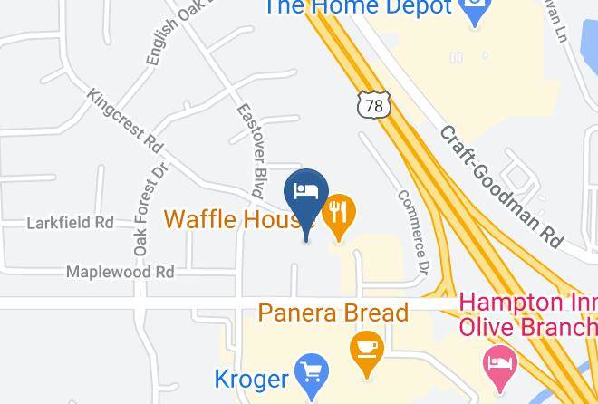 De Soto - Home Inn And Suites Olive Branch Maps