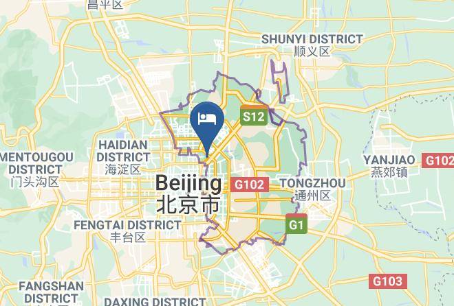 Chaoyang District - Home Inn Beijing Sanyuanqiao Metro Station Xiangheyuan Maps