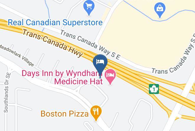 Division 1 - Home Inn Express Medicine Hat Maps