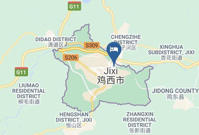 Jixi - Home Inn Maps