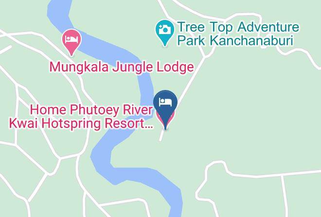 Amphoe Sai Yok - Home Phutoey River Kwai Hotspring Resort I Maps