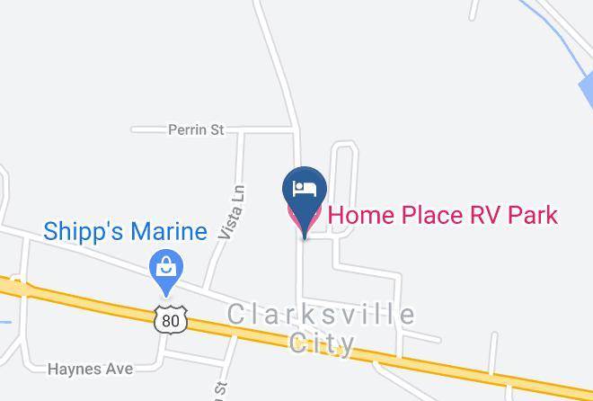 Gregg - Home Place Rv Park Maps