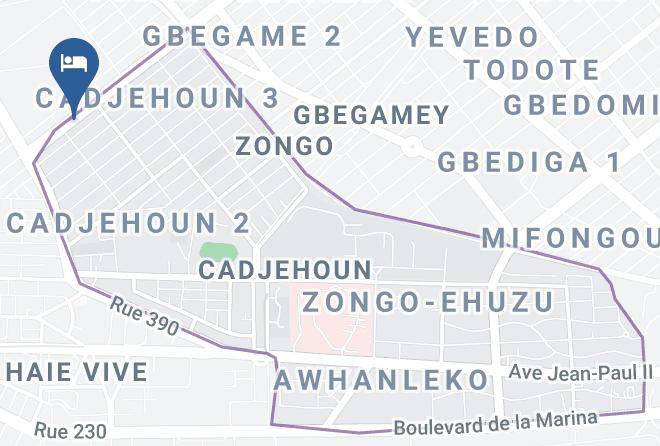 Cotonou - Home Residence Hotel Maps